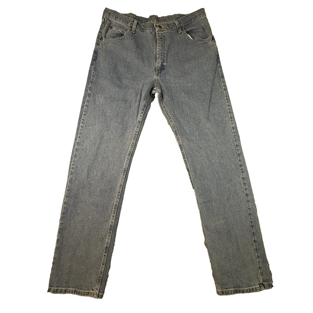 Wrangler Men's 37x33.5 Blue Medium Wash Jeans SEE DESCRIPTION‎